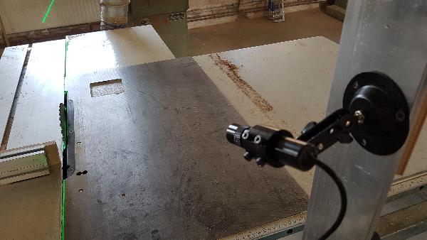 Laser de posicionamento PL2 com linha laser verde