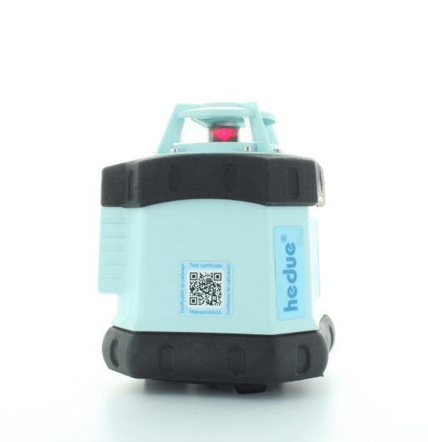 Laser rotativo hedue Q1 na mala