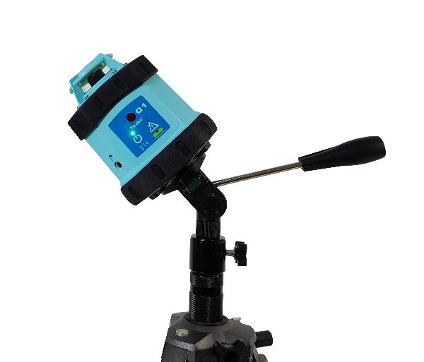 Laser rotativo hedue Q1 na mala
