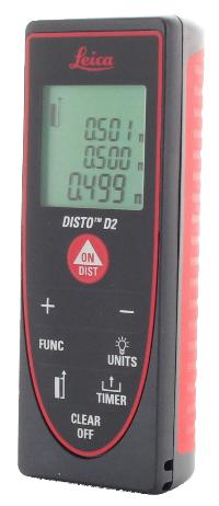 Medidor de humidade laser Leica Disto D2