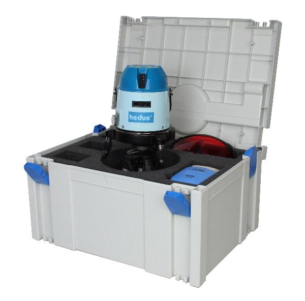 Nivel laser de Linhas M3 em contentor de sistema