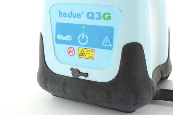 Ротационный лазер hedue Q3G в систейнере с приемником E4