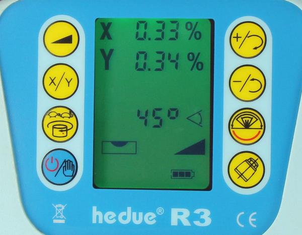 Ротационный лазер hedue R3