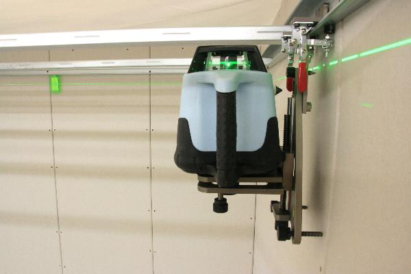 Rotationslaser hedue Q3G i systainer med mottagare E2