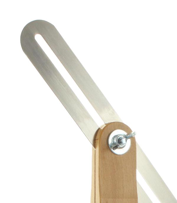 Smygvinkel 25 cm bok med mässingsbeslag